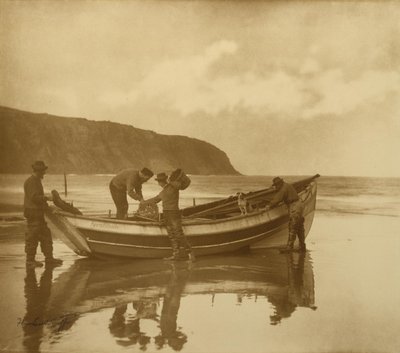 Beaching the Gratitude by Frank Meadow Sutcliffe